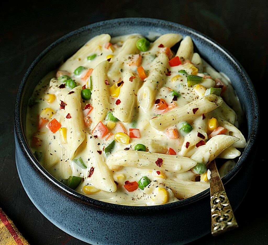 হোয়াইট সস পাস্তা রেসিপি