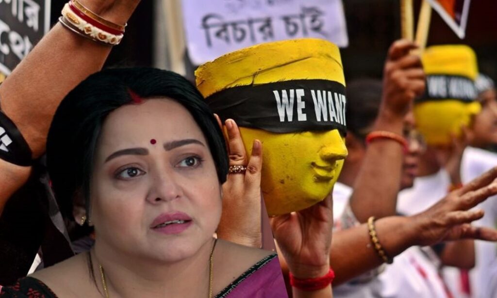 বিচার না হলে দুর্গাবরণ নয়: আরজি কর কাণ্ড নিয়ে অভিনেত্রী অপরাজিতার কড়া বার্তা