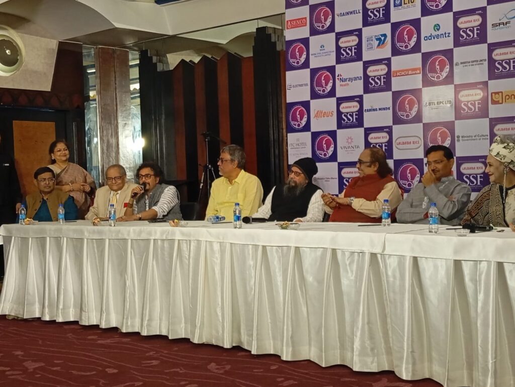 স্বর সম্রাট উৎসবে সুরের রাজত্ব, এক মঞ্চে উস্তাদ আমজাদ আলি খান ও পন্ডিত স্বপ্নন চৌধুরী