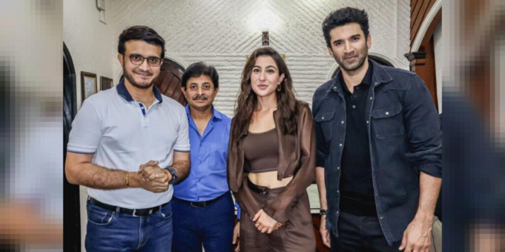 সারা আলি খান ও আদিত্য রয় কাপুরের বাঙালি ভুরিভোজ, সৌরভের আতিথেয়তায় মুগ্ধ বলিউড জুটি