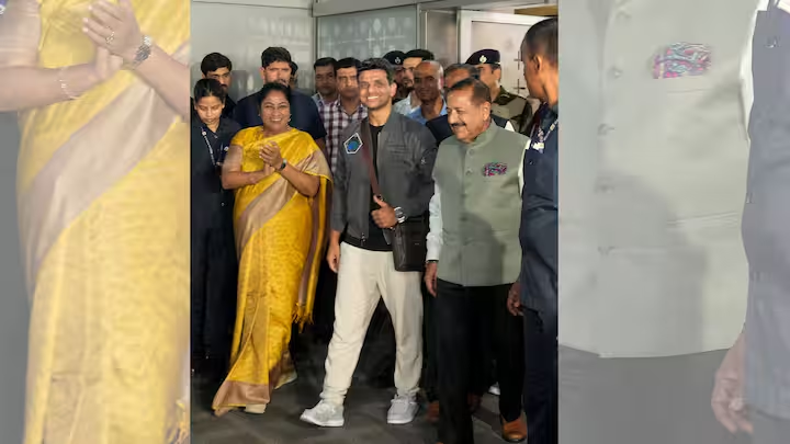 ‘ইয়ুঁ হি চলাচল রাহি…’, উড়ল তেরঙ্গা, বাঁধ ভাঙল আবেগ, দেশে ফিরলেন মহাকাশচারী শুভাংশু শুক্ল