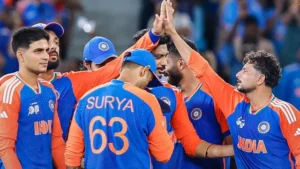 ভারত বনাম পাকিস্তান এশিয়া কাপ ২০২৫ ম্যাচে ভারতীয় দলের জয়