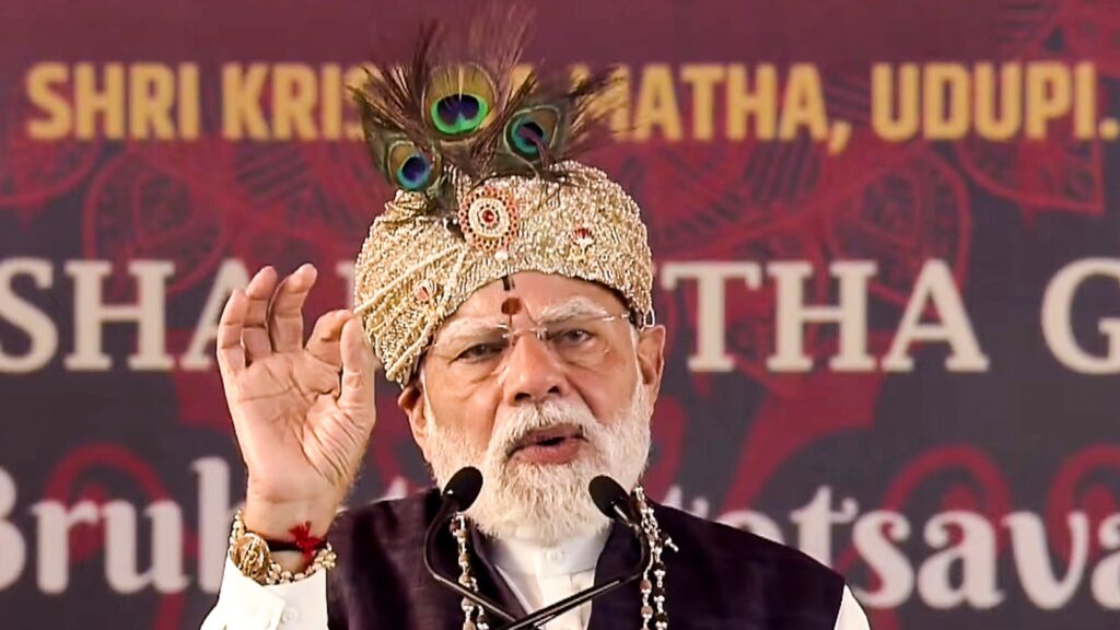 সুদর্শন চক্রে শত্রুকে মারবে নতুন ভারত, উডুপিতে হুঙ্কার মোদীর