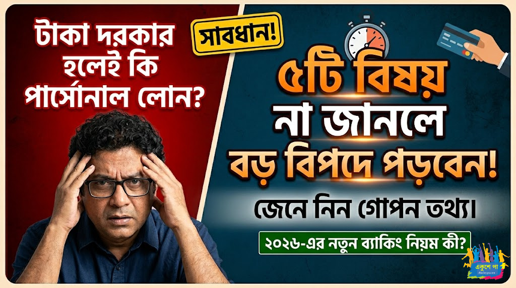 টাকা দরকার হলেই কি পার্সোনাল লোন? এই ৫টি বিষয় না জানলে বড় বিপদে পড়বেন!