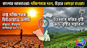দক্ষিণবঙ্গে আগুন-গরমের সতর্কতা, উত্তরবঙ্গে বৃষ্টির হাতছানি; প্রথম দফার ভোটে কেমন থাকবে আবহাওয়া?