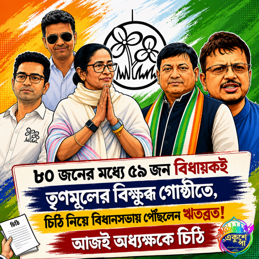 তৃণমূলের ‘নতুন ব্লক’ ঘোষণা ঋতব্রত-সন্দীপনের! বিধানসভায় স্পিকারের দ্বারস্থ বিক্ষুব্ধরা