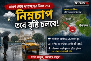 West Bengal Weather: ঝাড়খণ্ডের দিকে সরে নিম্নচাপ, কলকাতা-সহ দক্ষিণবঙ্গে আরও বৃষ্টি! তৈরি হল বৃষ্টির একাধিক রেকর্ড