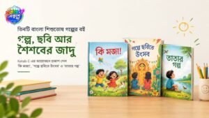 গল্প, ছবি আর শৈশবের জাদু: ‘কি মজা!’, ‘গল্পে ছবিতে উৎসব’ ও ‘তাতার গল্প’ প্রকাশে ফিরল বইয়ের সেই চেনা আনন্দ