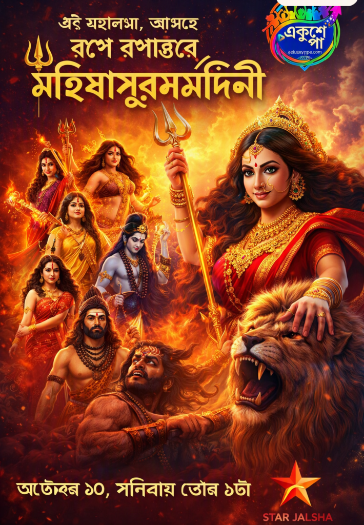স্টার জলসা উপস্থাপন করছে ‘রূপে রূপান্তরে মহিষাসুরমর্দিনী’