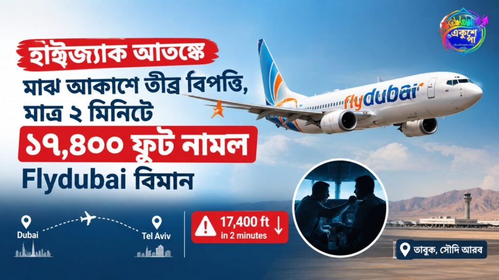 সৌদি আরবের তাবুক বিমানবন্দরে জরুরি অবতরণের প্রতীকী দৃশ্য