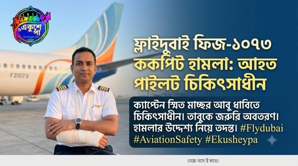 ফ্লাইদুবাই ককপিট হামলা: চিকিৎসাধীন ক্যাপ্টেন স্মিত মাচ্ছর, তদন্তে নতুন মোড়